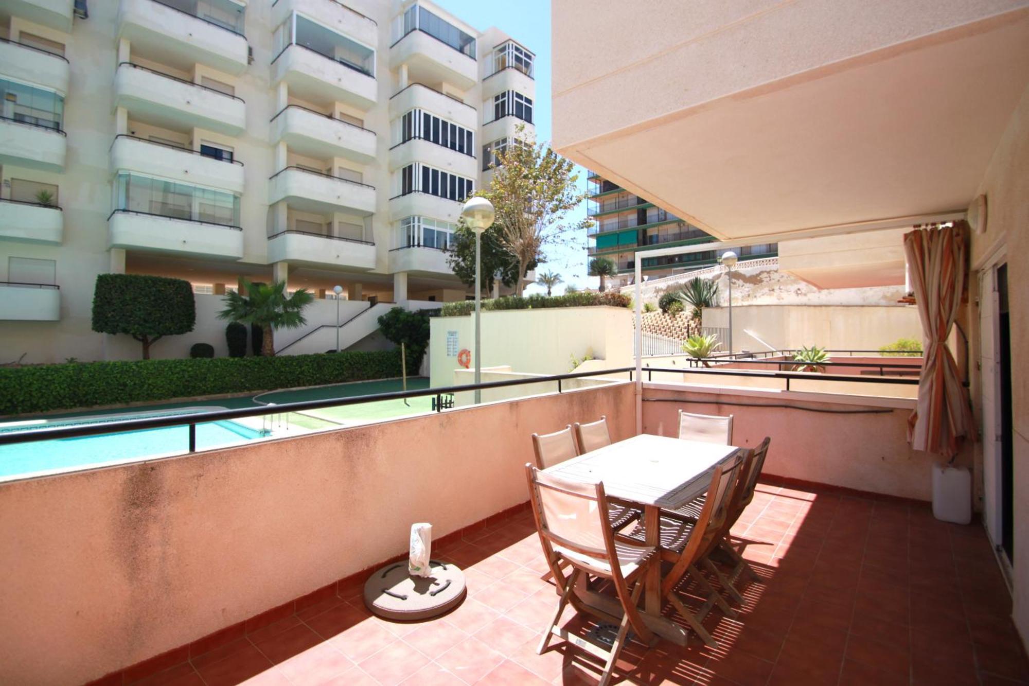 Apartamento Casaturis En Los Arenales Del Sol Ar102 Con Terraza Y Piscina Zewnętrze zdjęcie